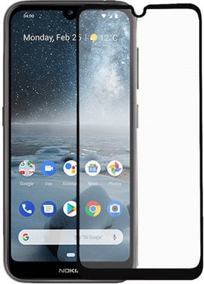 CASEHUNT Edge To Edge Tempered Glass for NOKIA 4.2(Pack of 1)