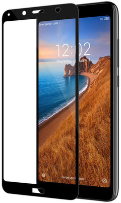 aufers Edge To Edge Tempered Glass for REDMI 7A(Pack of 1)