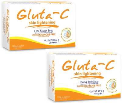 Gluta-C SKIN LIGHTENING SOAP(2 x 135 g)