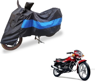 Amanzo Two Wheeler Cover for TVS(Star Sport, Black, Blue)