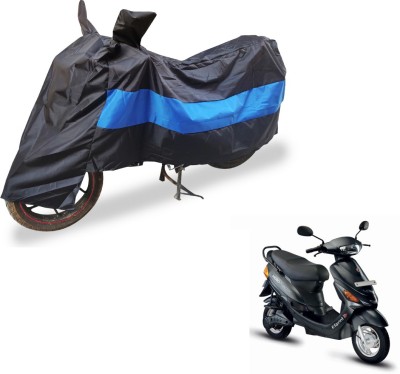 Auto Hub Two Wheeler Cover for Hero(E Sprint, Black, Blue)