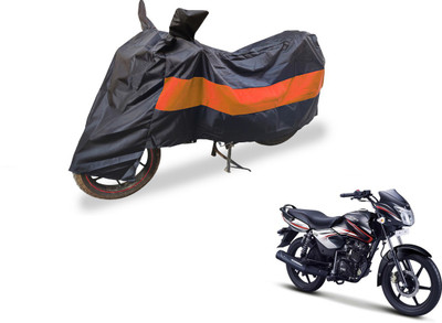 Flipkart SmartBuy Two Wheeler Cover for TVS(Pheonix, Black, Orange)