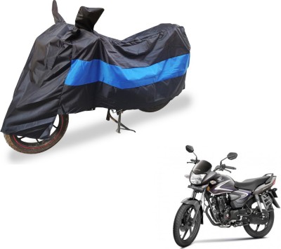 Flipkart SmartBuy Two Wheeler Cover for Honda(CB Shine, Black, Blue)