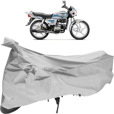 Gargi Traders Waterproof Two Wheeler Cover for Hero(Splendor I Smart, Silver)
