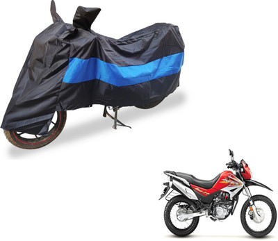 Flipkart SmartBuy Two Wheeler Cover for Hero(Impulse, Black, Blue)