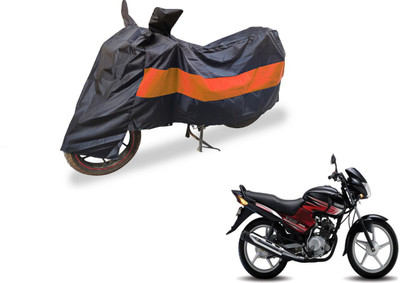 Flipkart SmartBuy Two Wheeler Cover for Yamaha(YBR 125, Black, Orange)