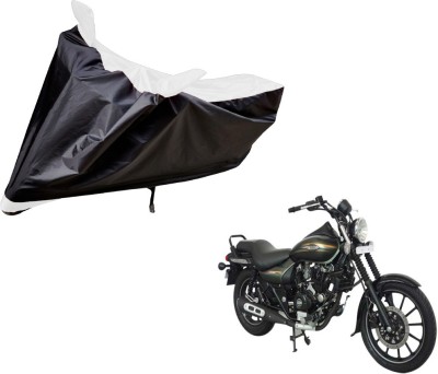 Amanzo Two Wheeler Cover for Bajaj(Avenger 220 Street, Black, White)