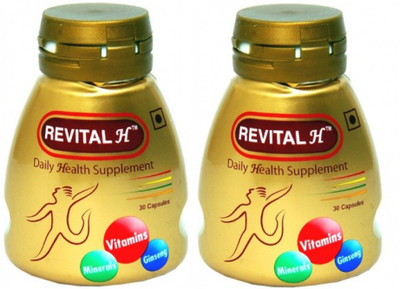 Revital Daily Health For Men (30 Cap each) Pack of 2(2 x 30 No)