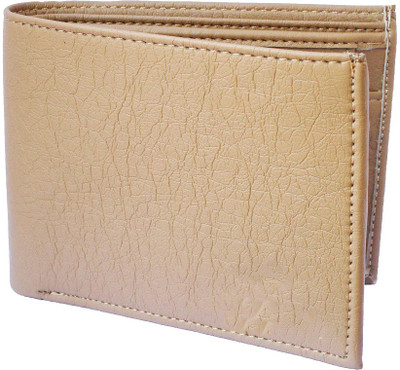 RPF Men Beige Artificial Leather Wallet(3 Card Slots)