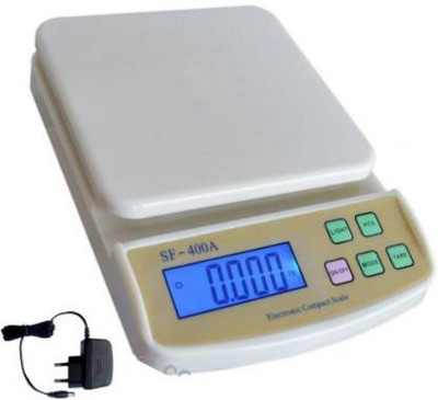 MOBONE SF-400A Kitchen Scale With Charger Weighing Scale(White)