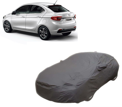 ANLOPE Car Cover For Tata Tigor (With Mirror Pockets)(Grey)