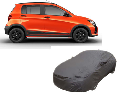 ANLOPE Car Cover For Maruti Suzuki Celerio (With Mirror Pockets)(Grey)