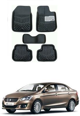 AYW Plastic 3D Mat For  Maruti Suzuki Ciaz(Black)