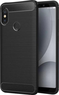 Aaralhub Back Cover for Redmi Note 6 Pro, Mi Redmi Note 6 Pro, Xiaomi Redmi Note 6 Pro Back Cover(Black, Grip Case)