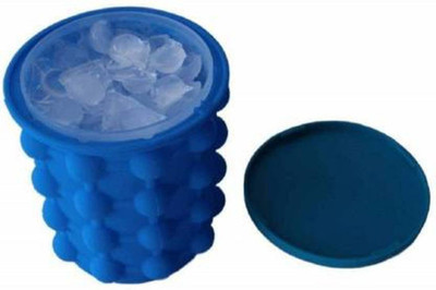 Sai Enterprises 1 L Silicone ICECUBULE Ice Bucket(Blue)