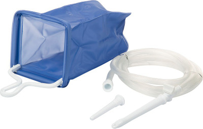 IS IndoSurgicals Medical Grade PVC Collapsible Enema Kit for Home and Travel Medical Equipment Combo