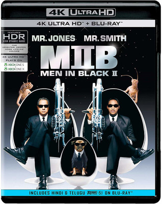 MIB: Men in Black - 2 (4K UHD & HD) (2-Disc)(4K(UHD) Blu-ray English)