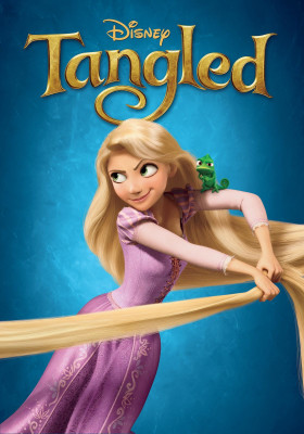 Tangled Movie Poster for Room & Office Paper Print(19 inch X 13 inch, Rolled)
