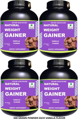Secure Healthcare Natural Weight Gainer Protein Bars(2000 g, Vanilla)