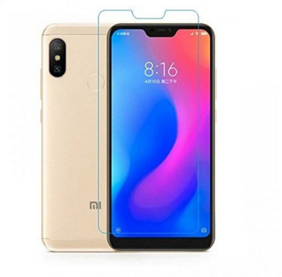 HOBBYTRONICS Tempered Glass Guard for Mi Redmi 6 pro(Pack of 1)