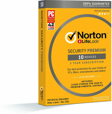 Norton Total Security 10.0 User 3 Years(CD/DVD)