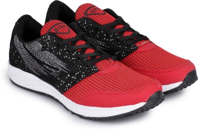 SEGASTAR Running Shoes For Men(Black, White, Red , 7)