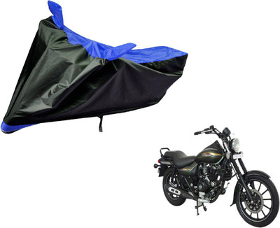 Flipkart SmartBuy Two Wheeler Cover for Bajaj(Avenger 220 Street, Black, Blue)