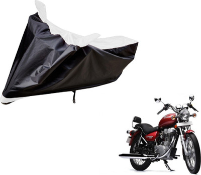 Flipkart SmartBuy Two Wheeler Cover for Royal Enfield(Thunderbird 500, Black, White)