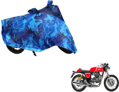 Auto Hub Two Wheeler Cover for Royal Enfield(Continental GT, Multicolor)