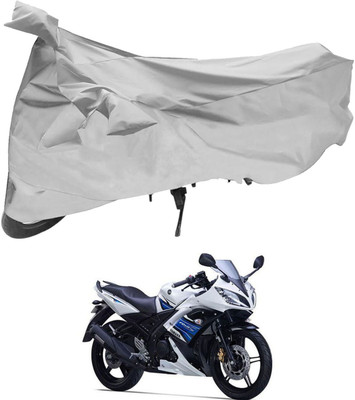 CREEPER Two Wheeler Cover for Yamaha(YZF R15 S, Silver)