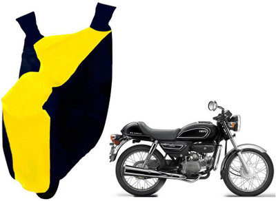 Auto Kite Two Wheeler Cover for Hero(Splendor, Yellow, Blue)