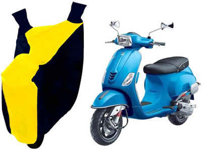 Auto Kite Two Wheeler Cover for Piaggio(Vespa SXL, Yellow, Blue)