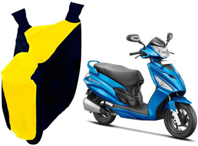 Auto Kite Two Wheeler Cover for Hero(Maestro, Yellow, Blue)