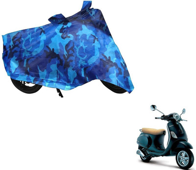 Flipkart SmartBuy Two Wheeler Cover for Piaggio(Piaggio Vespa, Multicolor)