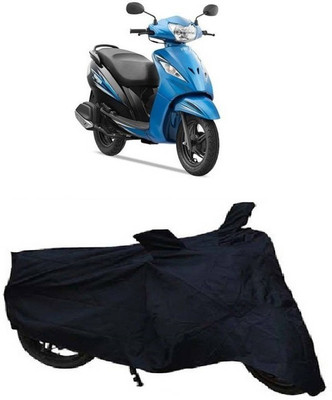 TGP GROUP Waterproof Two Wheeler Cover for TVS(Wego, Black)