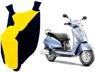 Auto Kite Two Wheeler Cover for Suzuki(Access, Yellow, Blue)