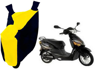 Auto Kite Two Wheeler Cover for Hero(Yellow, Blue)