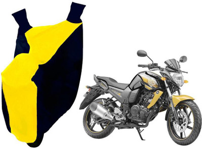 Auto Kite Two Wheeler Cover for Yamaha(FZ-S, Yellow, Blue)