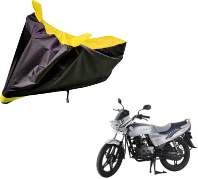 Amanzo Two Wheeler Cover for LML(Freedom, Black, Yellow)