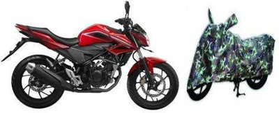 TGP GROUP Waterproof Two Wheeler Cover for Honda(CBR 150R, Multicolor)