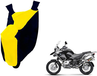 Auto Kite Two Wheeler Cover for BMW(R 1200 GS, Yellow, Blue)