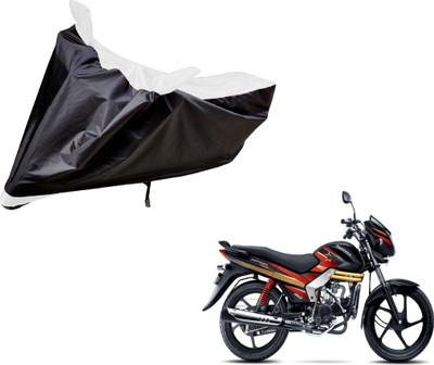 Flipkart SmartBuy Two Wheeler Cover for Mahindra(Centuro, Black, White)