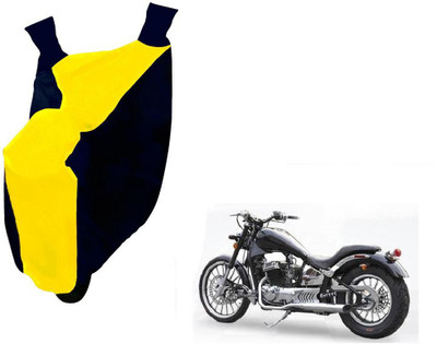 Auto Kite Two Wheeler Cover for Universal For Bike(Daytona 350, Yellow, Blue)