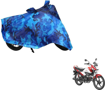Auto Hub Two Wheeler Cover for Hero(Splendor I Smart, Multicolor)