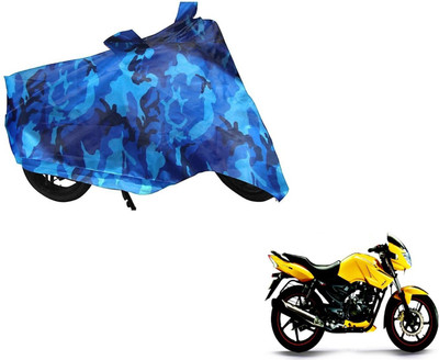 Flipkart SmartBuy Two Wheeler Cover for TVS(Apache, Multicolor)