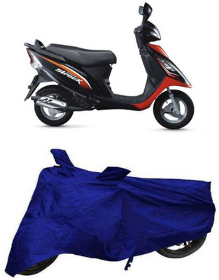 TVS Two Wheeler Cover for TVS(Scooty Streak, Blue)