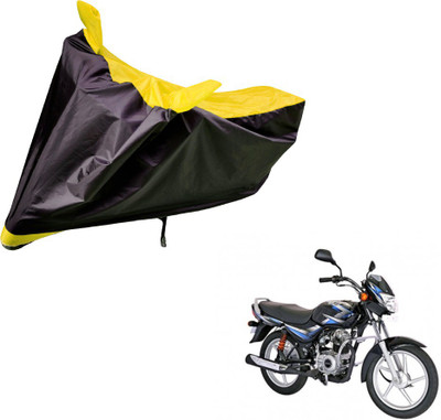 Flipkart SmartBuy Two Wheeler Cover for Bajaj(CT100, Black, Yellow)