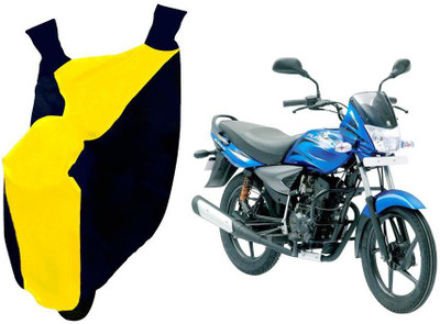 Auto Kite Two Wheeler Cover for Bajaj(Platina, Yellow, Blue)