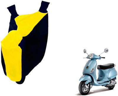 Auto Kite Two Wheeler Cover for Piaggio(Vespa LX, Yellow, Blue)