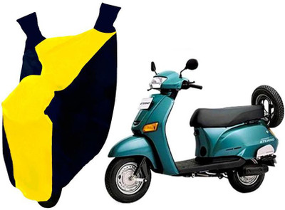 Auto Kite Two Wheeler Cover for Hero(Yellow, Blue)